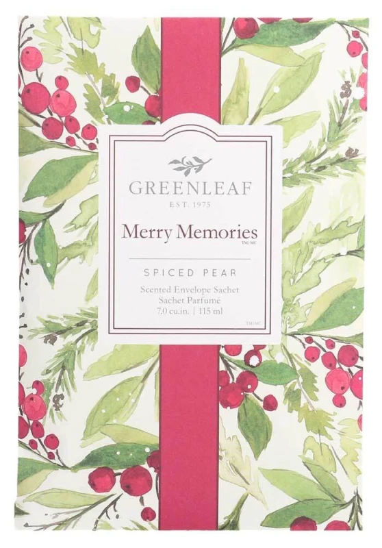 Greenleaf Duft Sachet - Merry Memories - Weihnachtsduft Duftsäckchen Large