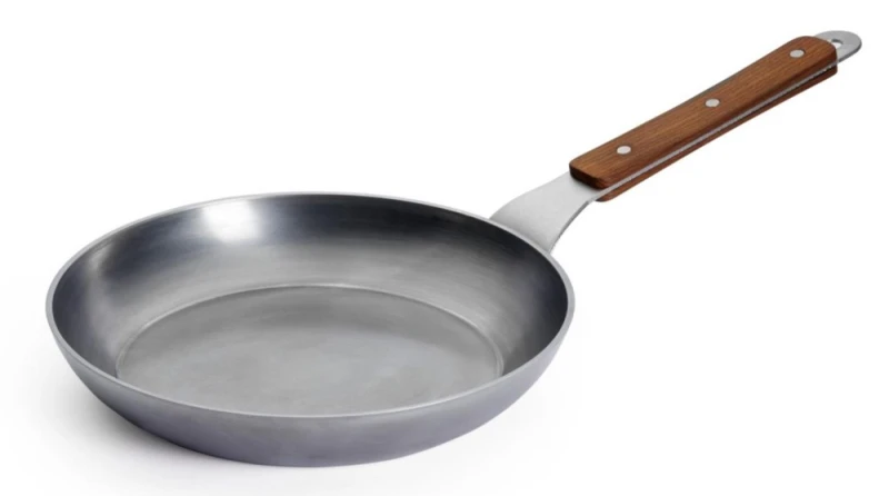 Woll Carbon Steel Bratpfanne Flach Induktion Flachpfanne Karbonstahl PFAS-frei 24 cm