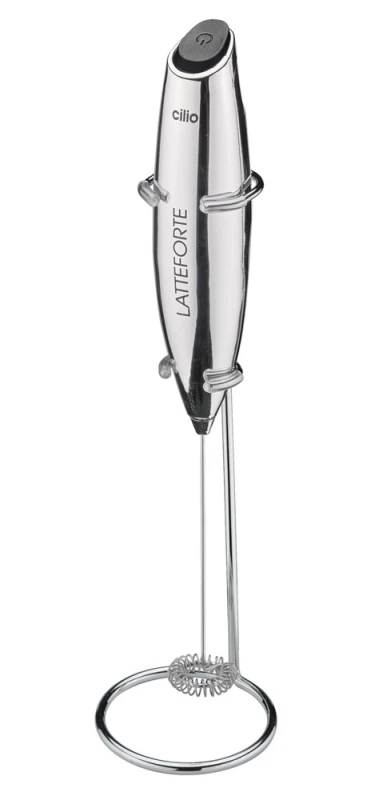 Cilio Milchaufschäumer LATTEFORTE Milchschäumer Chrom
