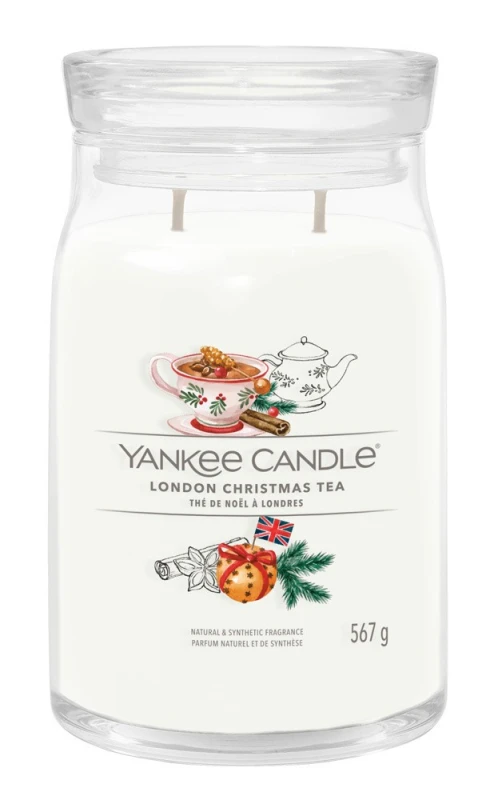 Yankee Candle Duftkerze Signature London Christmas Tea 567 g