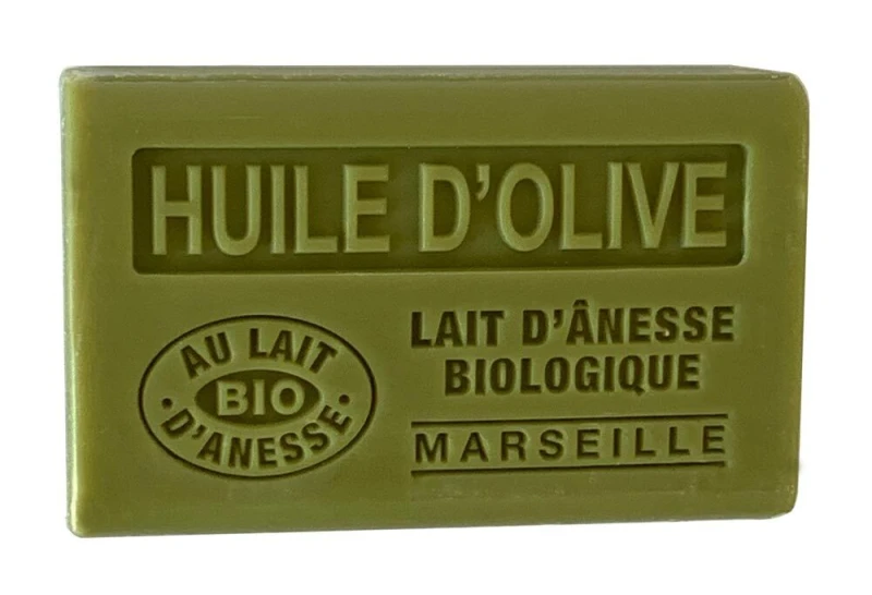 Provence Gästeseife Huile d'Olive (Olivenöl) Bio Eselsmilch Duftseife 60g