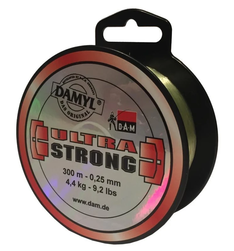 DAM DAMYL Ultra Strong Angelschnur 300 m - 0,25 mm