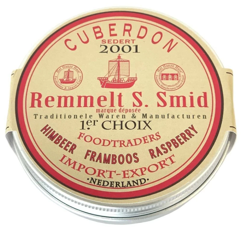 Remmelt S. Smid Cuberdons Himbeer Bonbons in Dose - 80 g