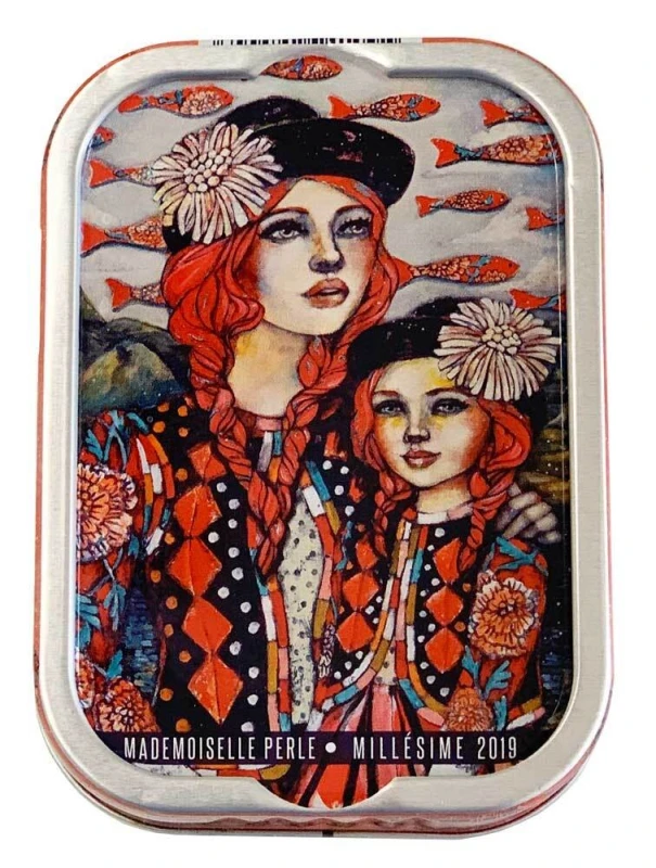 La Perle des Dieux Jahrgangssardinen 2019 Mademoiselle Perle - Dose 115 g