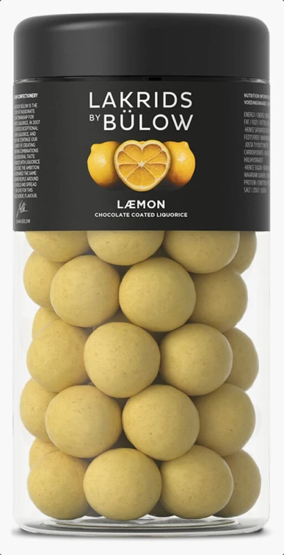 Lakrids by Bülow - Lemon - Schokoladen-Lakritz Regular 295 g