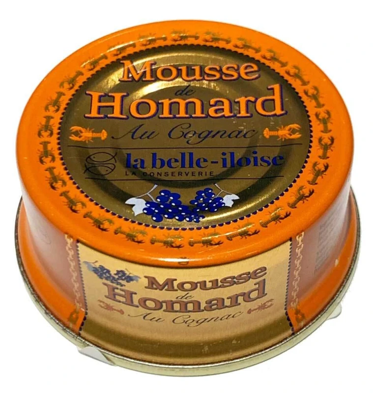 la belle-iloise Mousse de Homard - Hummer Mousse mit Cognac - Dose 60 g