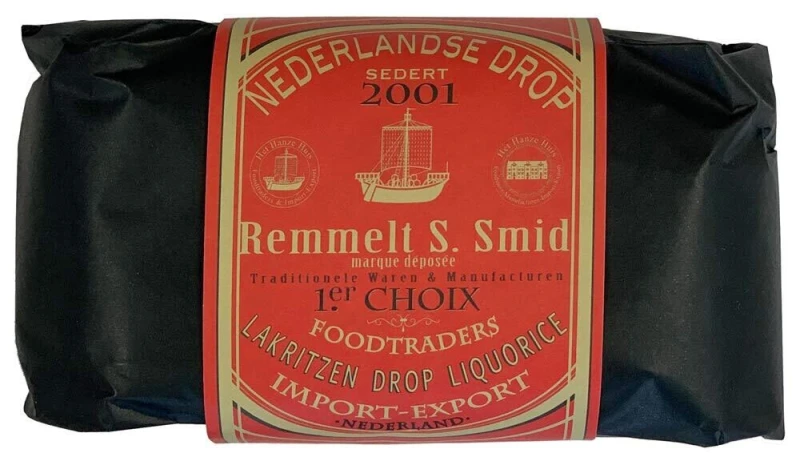 Remmelt S. Smid Weiche Gesalzene Lakritz Heringe Pastillen Nachfüllpackung 400 g