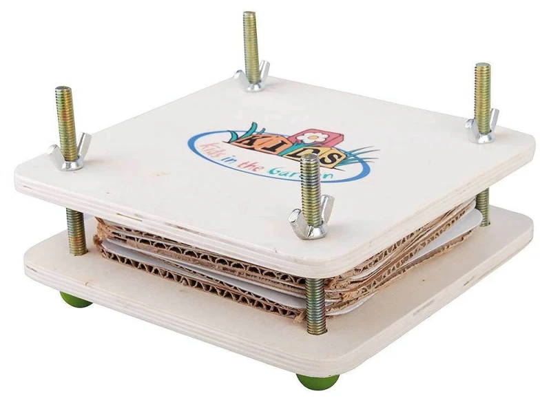 Blumenpresse Blütenpresse `KIDS in the garden` Blätterpresse