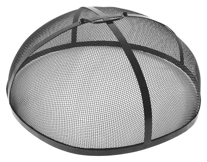 Funkenschutz für Feuerschale Lagerfeuer Feuerkorb Funkenhaube Rund 58cm