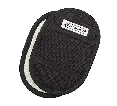 Le Creuset Topf-Griffschutz 2-Stück Textil Schwarz