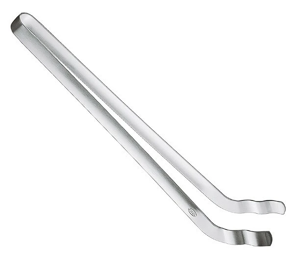 RÖSLE Grillzange gebogen Edelstahl 35,5cm