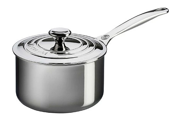 Le Creuset Profi-Stieltopf 3-Ply PLUS Edelstahl 16cm