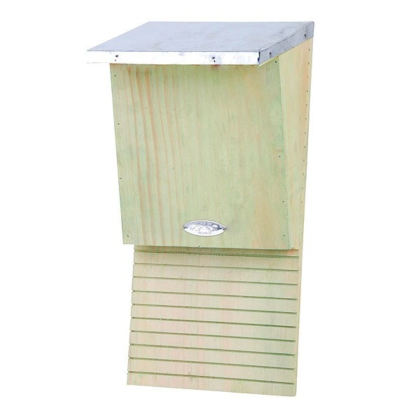 Fledermauskasten Fledermaushaus Holz mit Blechdach