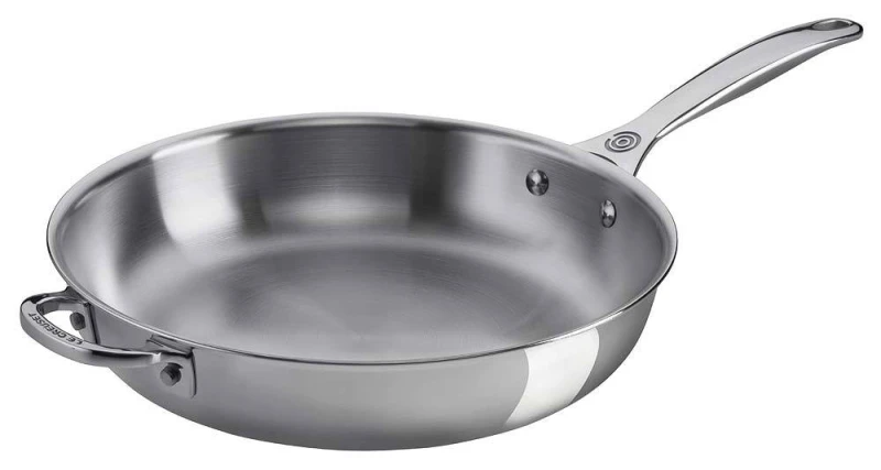 Le Creuset Bratpfanne 3-Ply PLUS Edelstahl 28cm