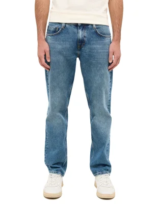 Mustang Jeans Denver Straight ohne Stretch stone blue extra lang