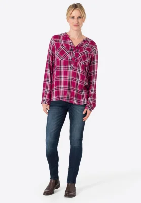 Timezone Damenjeans Tight SanyaTZ baritone blue wash