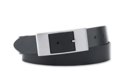 Bernd Götz 3,5cm Damen Softledergürtel schwarz