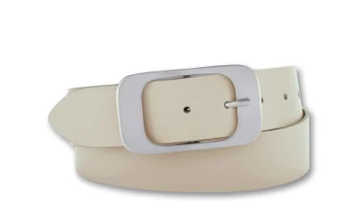 Bernd Götz 4cm Damen Softledergürtel beige