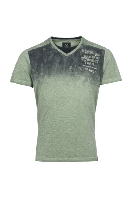 Questo Shirt HorandQU mineral green