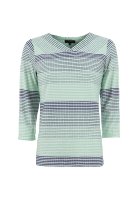 Soquesto Shirt 3/4 OrnellaSOQ french blue