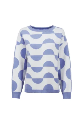 Soquesto Strickpullover OvaSOQ sky blue