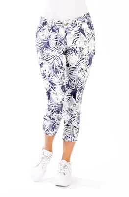 Blue Monkey Jeans Charlotte 554X 7/8 Skinny Fit multicolor