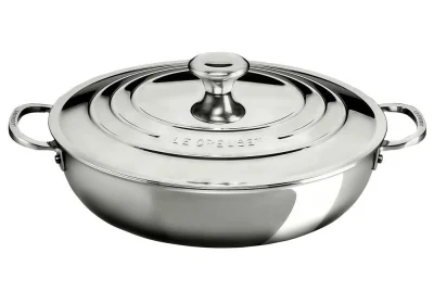 Le Creuset Profipfanne 3-Ply PLUS Edelstahl 30cm