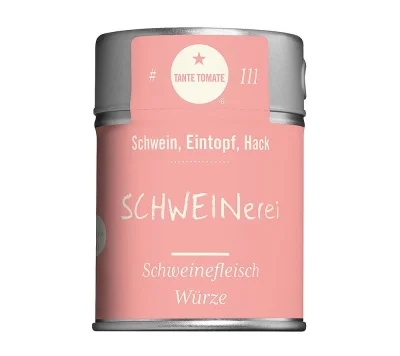 Tante Tomate - SCHWEINerei - Schweinefleisch Würze - Gewürzmischung 45g