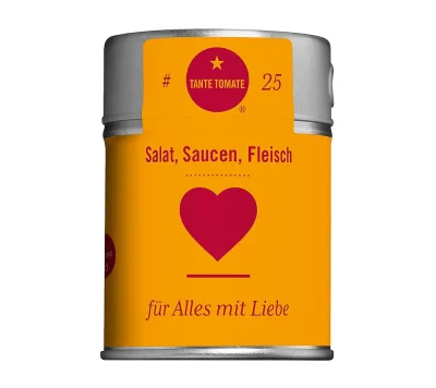 Tante Tomate - Herzchen - für Alles mit Liebe - Gewürzmischung 50g