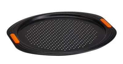 Le Creuset Pizzablech Pizza Backblech mit Antihaftbeschichtung