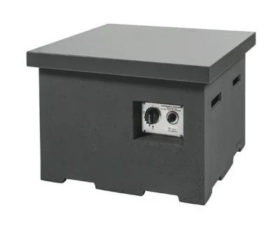 Happy Cocooning Deckel für Feuertisch klein quadratisch grau