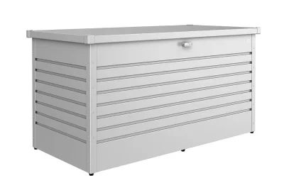 Biohort Freizeitbox 160 High Aufbewahrungsbox 160x79x83cm Silber-Metallic