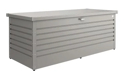 Biohort Freizeitbox 180 Aufbewahrungsbox 181x79x71cm Quarzgrau-Metallic