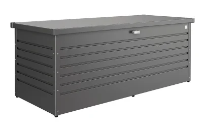 Biohort Freizeitbox 180 Aufbewahrungsbox 181x79x71cm Dunkelgrau-Metallic