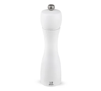 Peugeot Tahiti Salzmühle Holz Weiss Matt 20cm