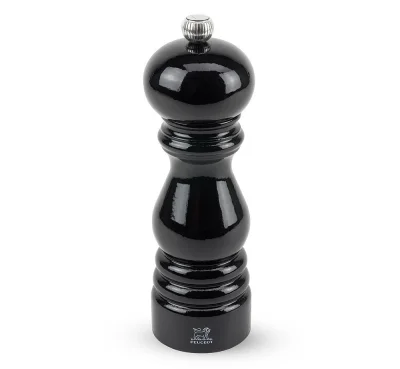 Peugeot Paris Pfeffermühle Holz Schwarz Lackiert 18cm