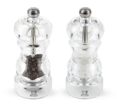 Peugeot Nancy SET Pfeffermühle & Salzmühle Acryl 12cm