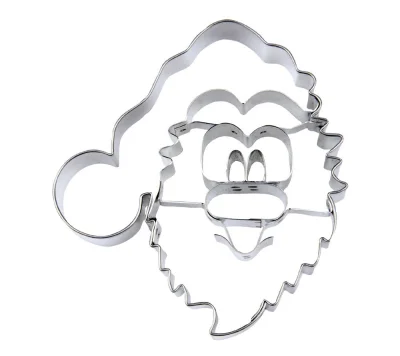 Städter Ausstechform Nikolausgesicht Edelstahl 9cm