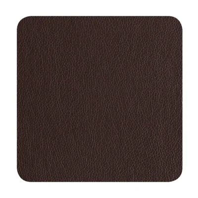 ASA Untersetzer Coaster quadratisch 4er Set schoko Country braun 10 x 10 cm