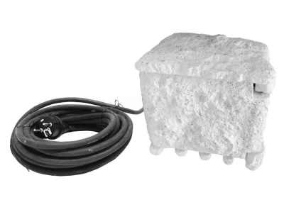 Ubbink StoneDecor 4-fach Außensteckdose Gartensteckdose Fels-Design