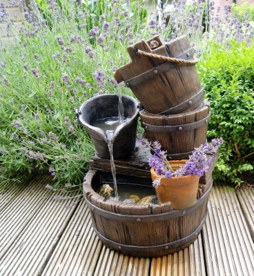 Ubbink AcquaArte Halifax Gartenbrunnen Set Springbrunnen