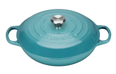 Le Creuset Gourmet-Profitopf Gusseisen Karibik 26cm