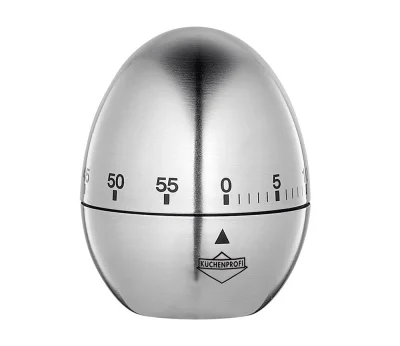 Küchenprofi Timer EGG Küchenuhr Edelstahl