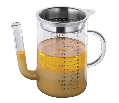 Küchenprofi Fett-Trennkanne Glas 1Liter