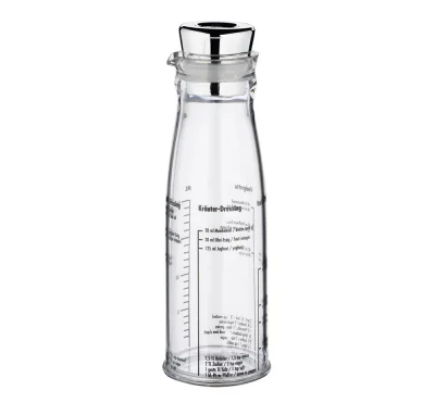 Küchenprofi Dressing Shaker Acryl mit Rezepten 250ml