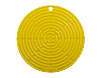 Le Creuset Topflappen Rund Silikon Citrus