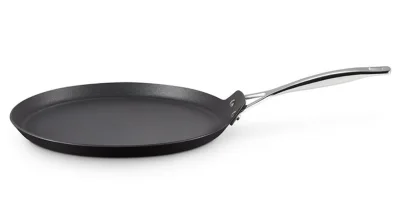 Le Creuset Crepes-Pfanne Alu-Antihaft-Pfanne Schwarz 24cm