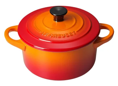 Le Creuset Mini Cocotte Steinzeug Ofenrot 10X5cm