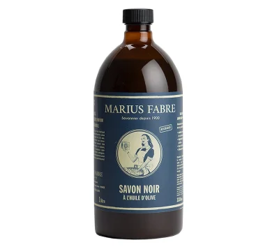 Marius Fabre Savon Noir Schwarze Olivenöl Flüssigseife Allzweckseife 1 Liter
