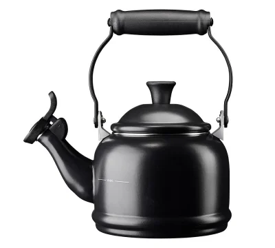 Le Creuset Wasserkessel Demi Schwarz